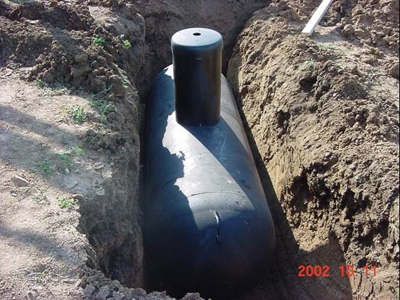 Underground Propane Tank